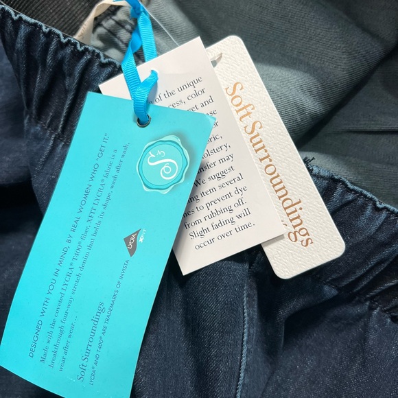 NWT Soft Surroundings Boot Cut Leggings- Large‎ - Picture 8 of 9